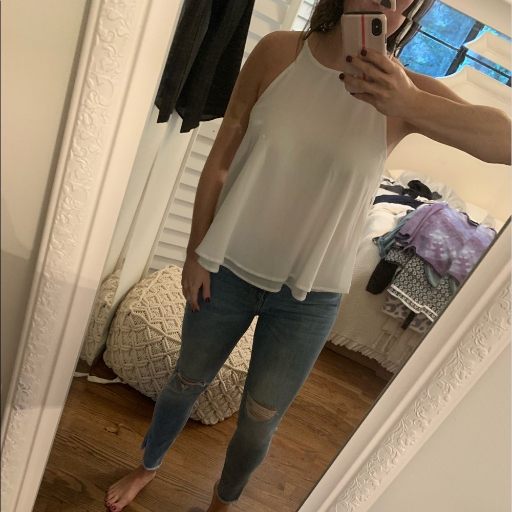 Everyday basic white tank!
